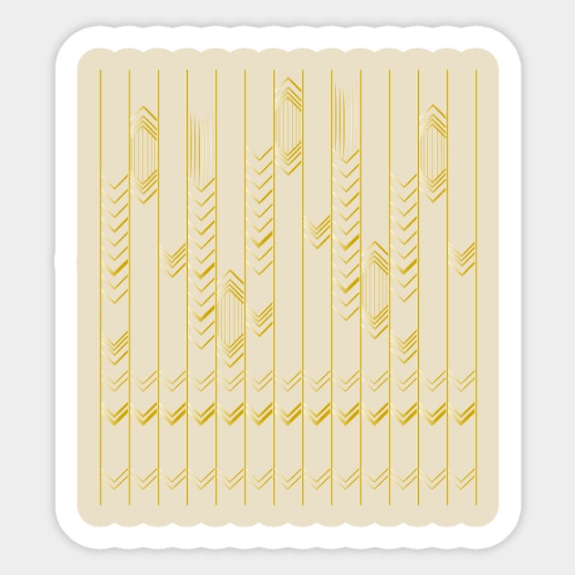 Golden lines Sticker by menna